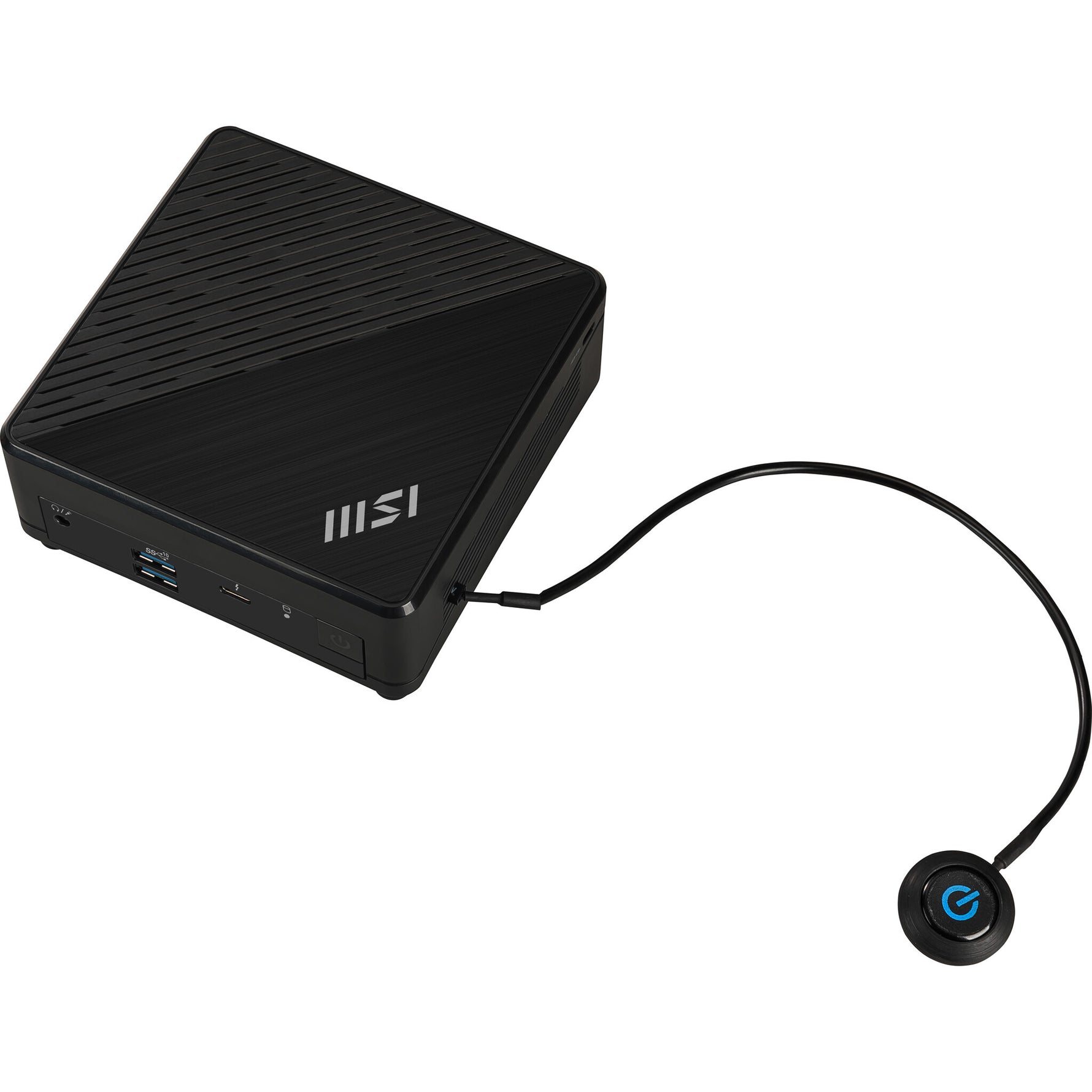 MSI Cubi 5 1M-498EU Intel Core 3 100U 8 GB DDR5-SDRAM 512 GB SSD Windows 11 Home Mini PC Zwart