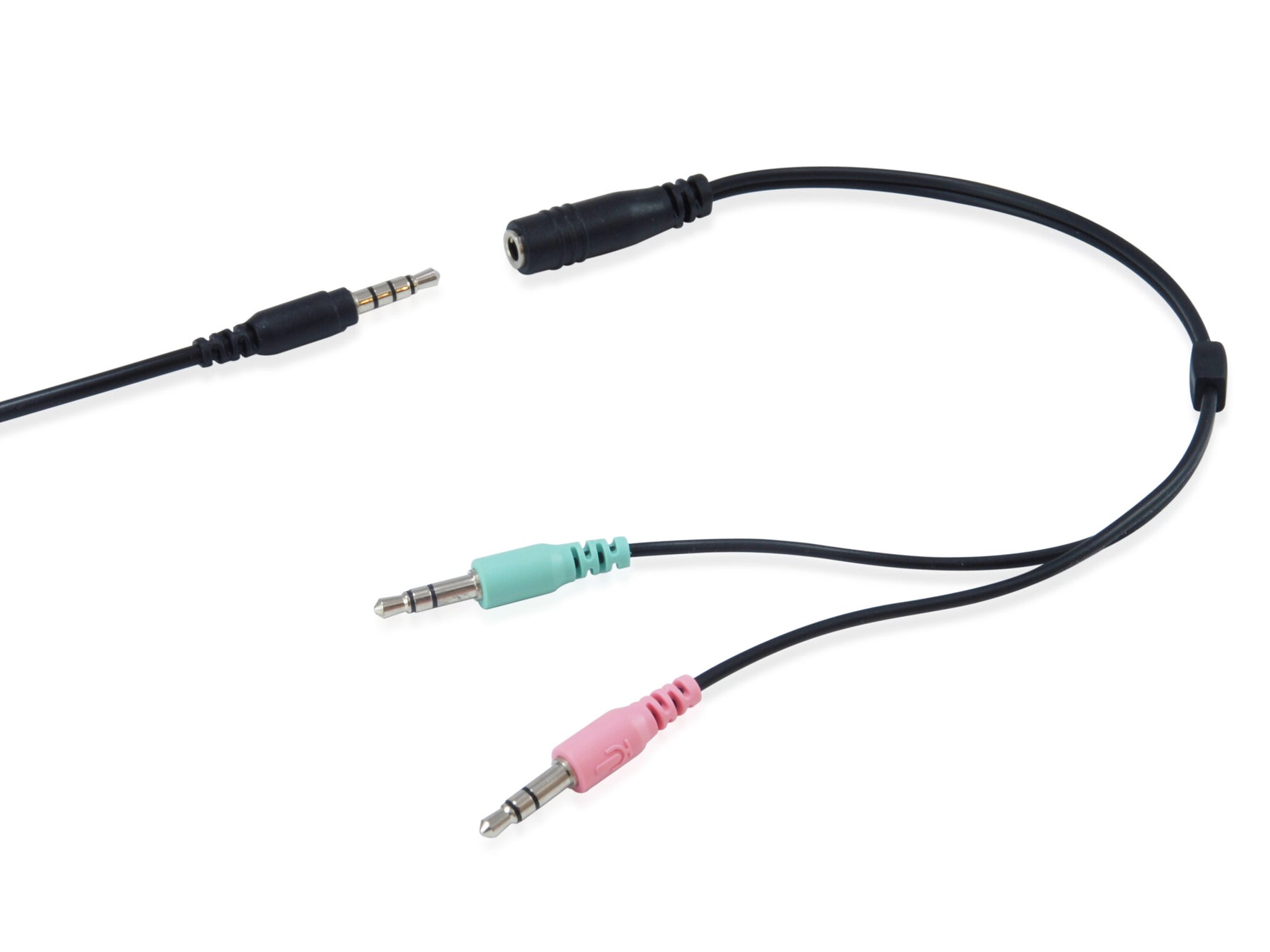 Equip Chat Headset Bedraad Hoofdband Oproepen/muziek Zwart