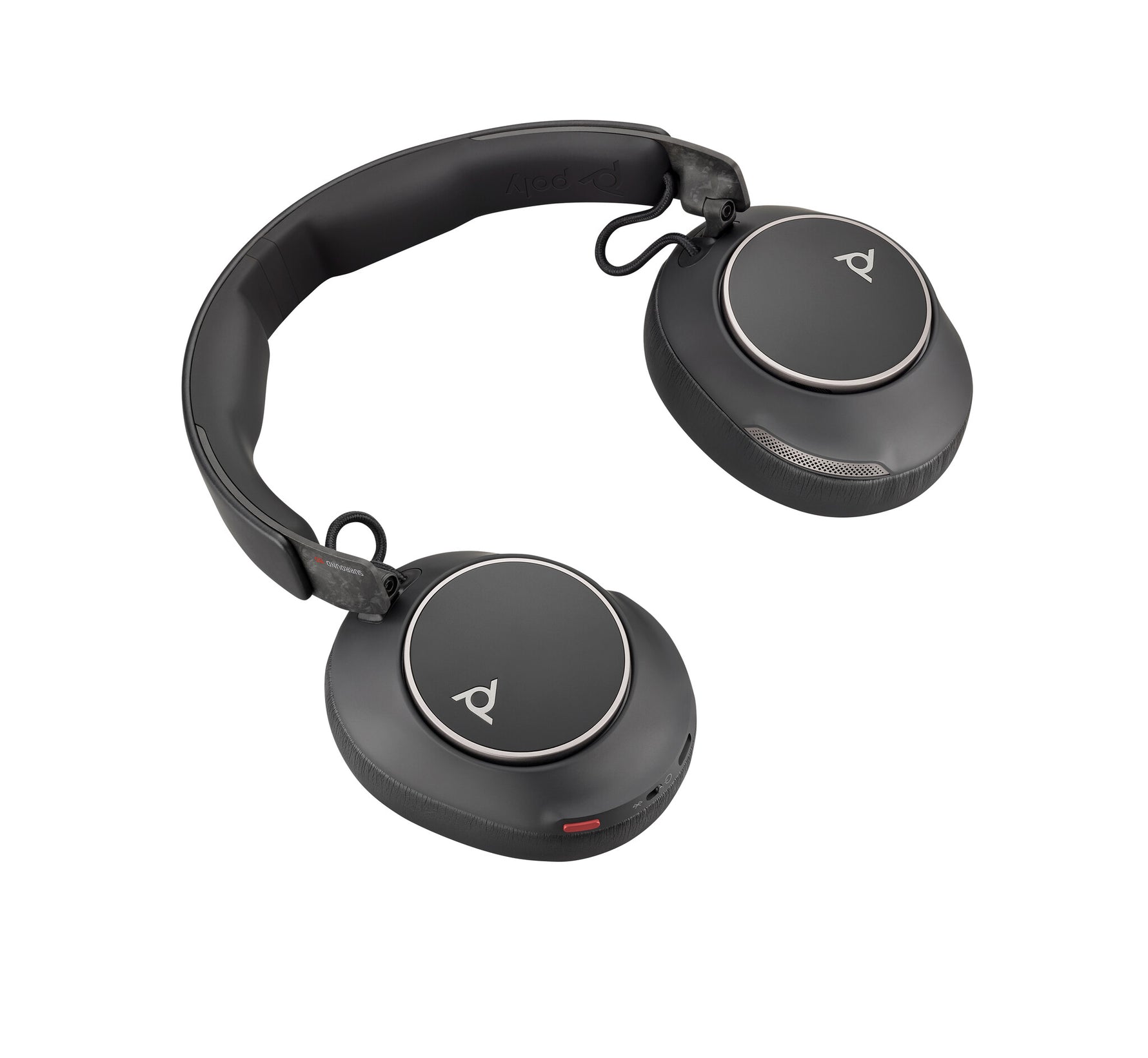 HP Poly Voyager Surround 80 UC USB-C Headset + USB-C/A-adapter