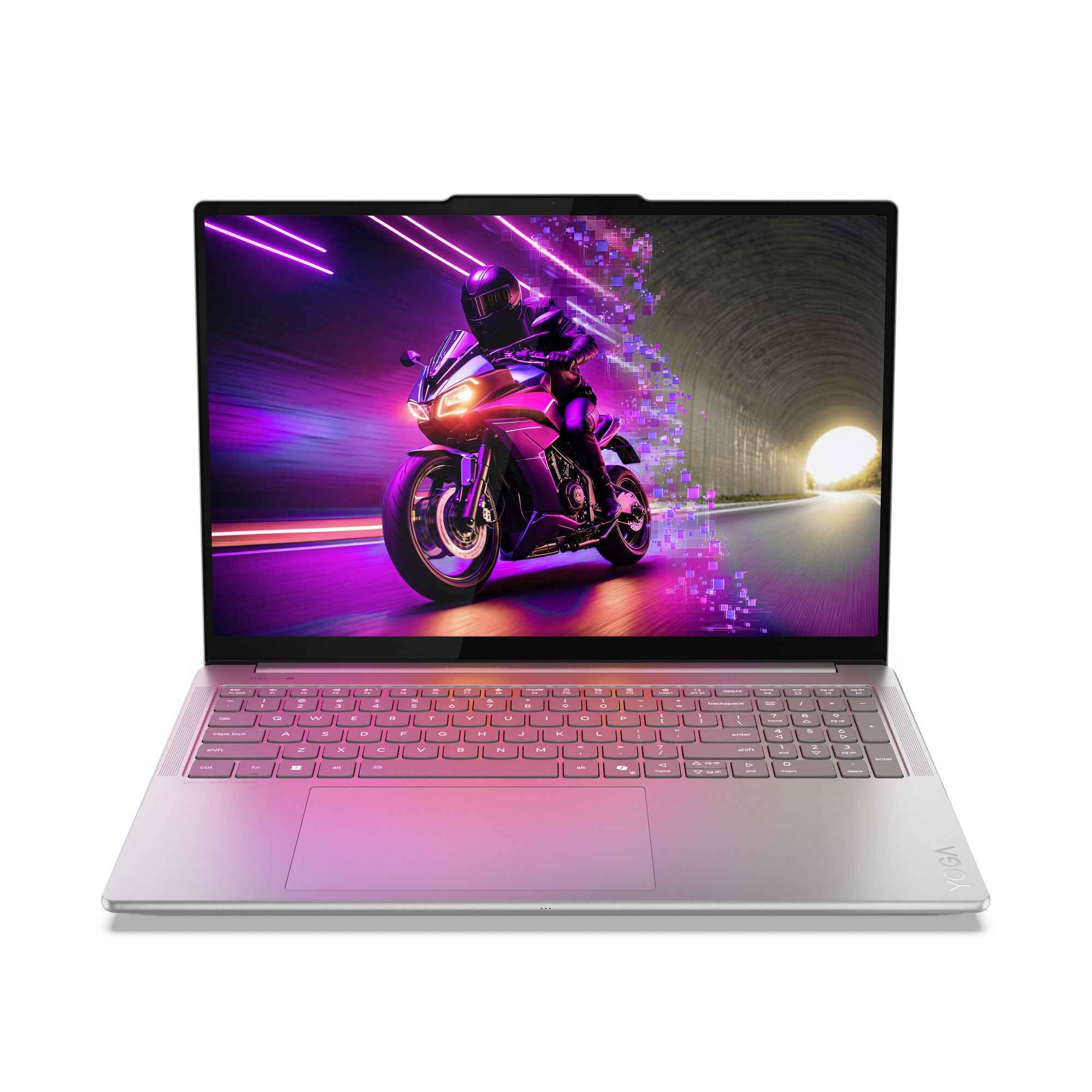 Lenovo Yoga Pro 9 16IAH10 Intel Core Ultra 7 255H Laptop 40,6 cm (16") WQXGA+ 32 GB LPDDR5x-SDRAM 1 TB SSD NVIDIA GeForce RTX 5060 Wi-Fi 7 (802.11be) Windows 11 Home Engels Grijs