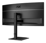AOC E4 CU34E4CV computer monitor 86,4 cm (34") 3440 x 1440 Pixels UltraWide Quad HD LCD Zwart