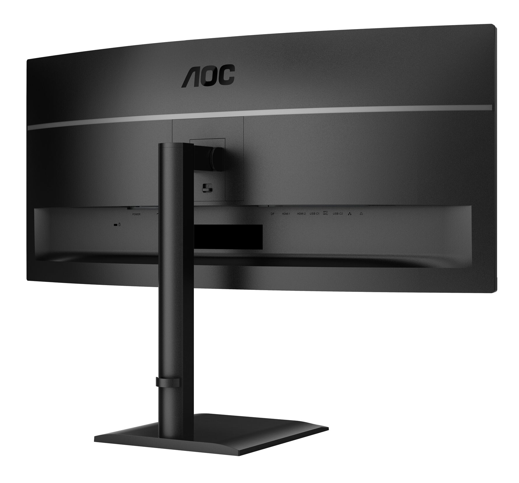 AOC E4 CU34E4CV computer monitor 86,4 cm (34") 3440 x 1440 Pixels UltraWide Quad HD LCD Zwart