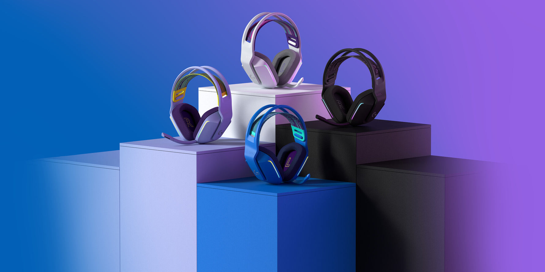 Logitech G G733 LIGHTSPEED Wireless RGB Headset WHI
