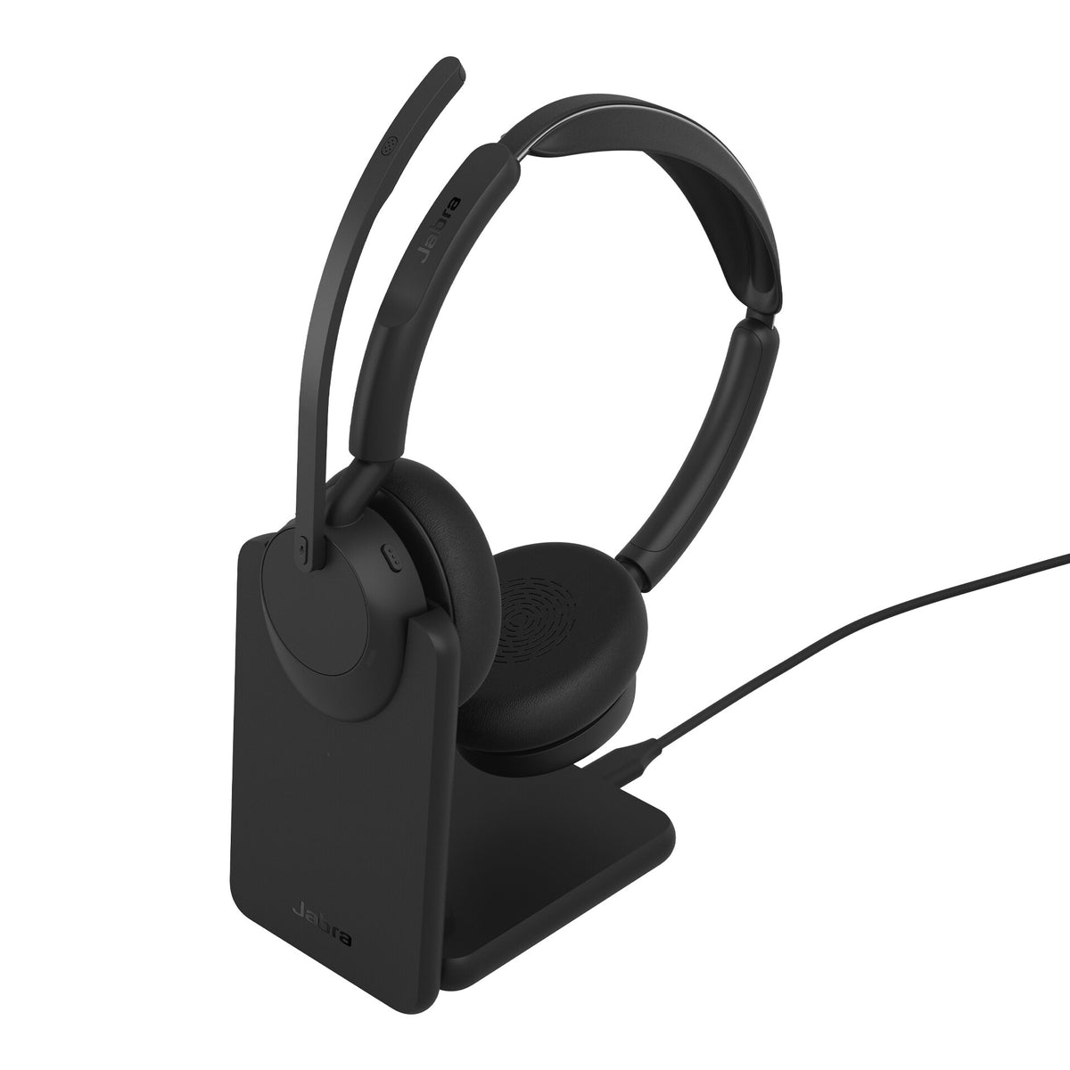 Jabra Evolve3 45 Headset Draadloos Hoofdband Kantoor/callcenter USB Type-A Bluetooth Zwart