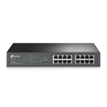 TP-Link TL-SG1016PE netwerk-switch Managed L2 Gigabit Ethernet (10/100/1000) Power over Ethernet (PoE) Zwart