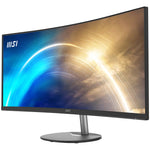MSI Pro MP341CQ computer monitor 86,4 cm (34") 3440 x 1440 Pixels UltraWide Quad HD Zwart