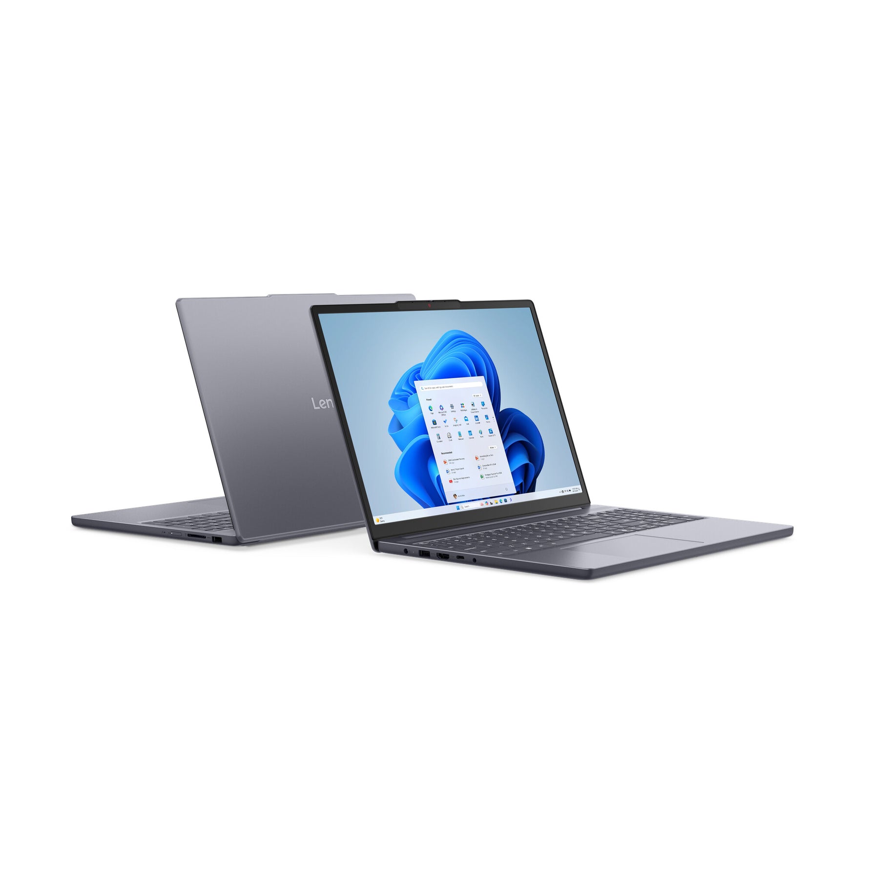Lenovo IdeaPad Slim 3 15ARP10 AMD Ryzen™ 5 150 Laptop 38,9 cm (15.3") WUXGA 8 GB DDR5-SDRAM 512 GB SSD Wi-Fi 6 (802.11ax) Windows 11 Home Belgisch Grijs