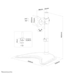 Neomounts NM-D335BLACK Monitorstandaard 10-30"