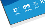 iiyama ProLite XB2797QSNP-W1 27" IPS LCD computer monitor 68,6 cm (27") 2560 x 1440 Pixels Quad HD Wit