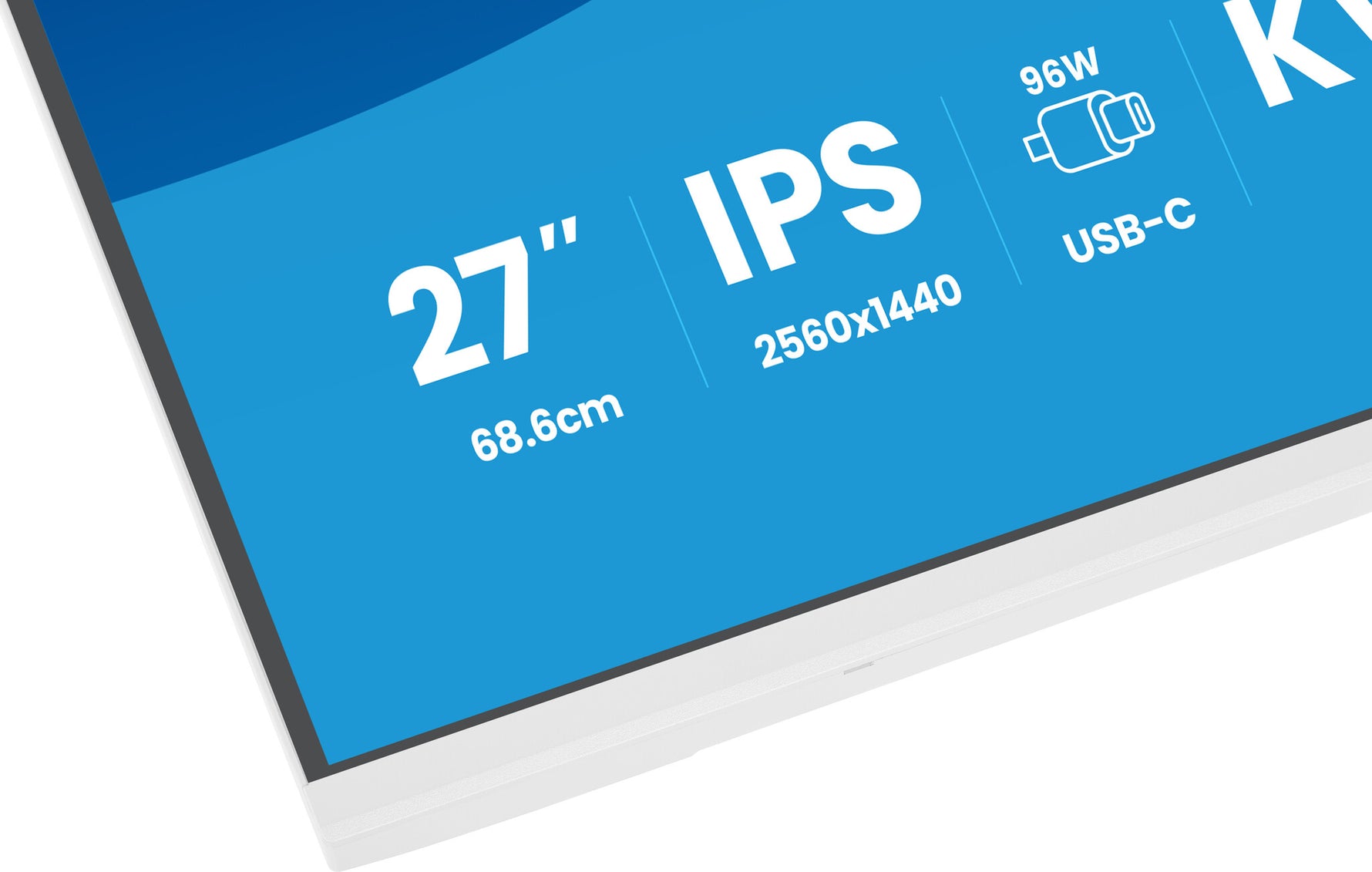 iiyama ProLite XB2797QSNP-W1 27" IPS LCD computer monitor 68,6 cm (27") 2560 x 1440 Pixels Quad HD Wit