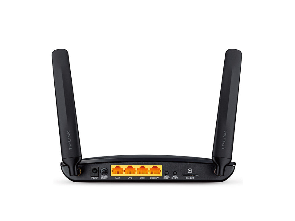 TP-Link Archer MR200 draadloze router Fast Ethernet Dual-band (2.4 GHz / 5 GHz) 4G Zwart