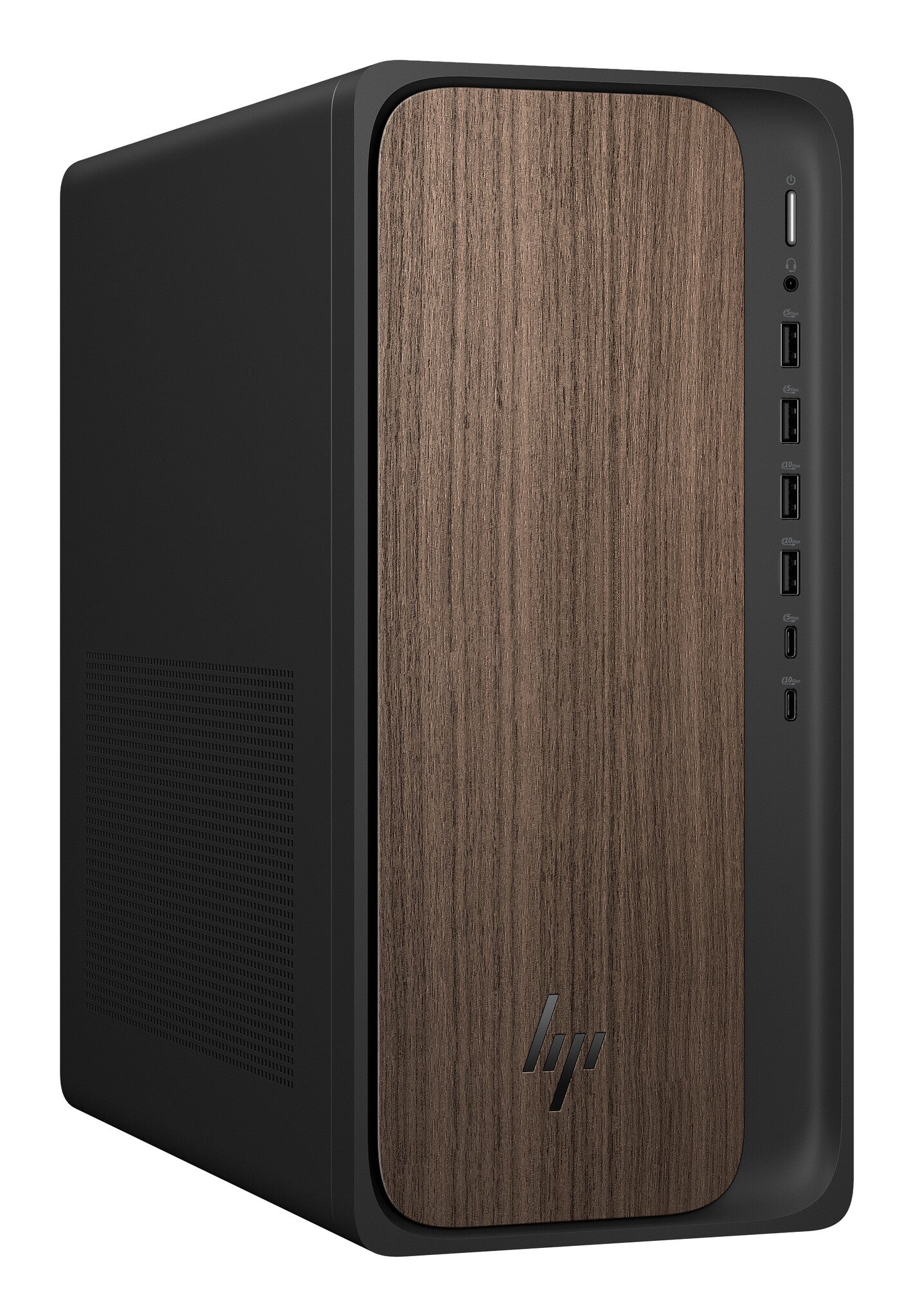 HP OmniDesk M03-0030nd PC Intel Core Ultra 7 265 16 GB DDR5-SDRAM 1 TB SSD Windows 11 Home Tower AI PC Hout, Zwart