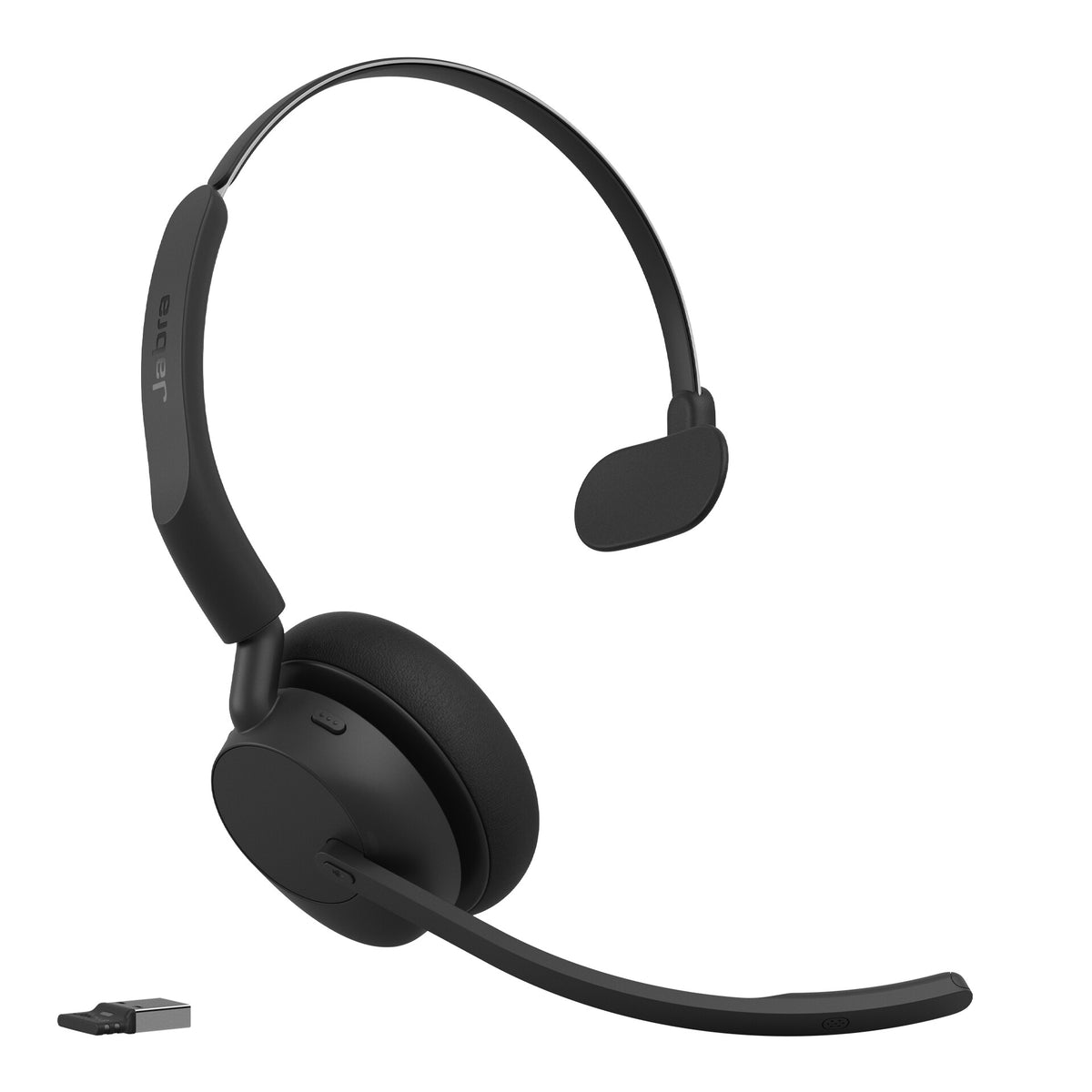 Jabra Evolve3 45 Headset Draadloos Hoofdband Kantoor/callcenter USB Type-A Bluetooth Zwart