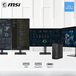 MSI Pro MAX EDGE AI+ 11M-005EU Copilot+ PC AMD Ryzen AI Max+ 395 128 GB LPDDR5x-SDRAM 2 TB SSD Windows 11 Pro Mini PC PC Zwart