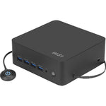 MSI Cubi Z AI 8M-006BEU Cube Zwart 8845HS AMD SoC 3,8 GHz Ingebouwde luidsprekers