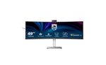 Philips 49B2U6903CH/00 computer monitor 124 cm (48.8") 5120 x 1440 Pixels Dual QHD LCD Grijs