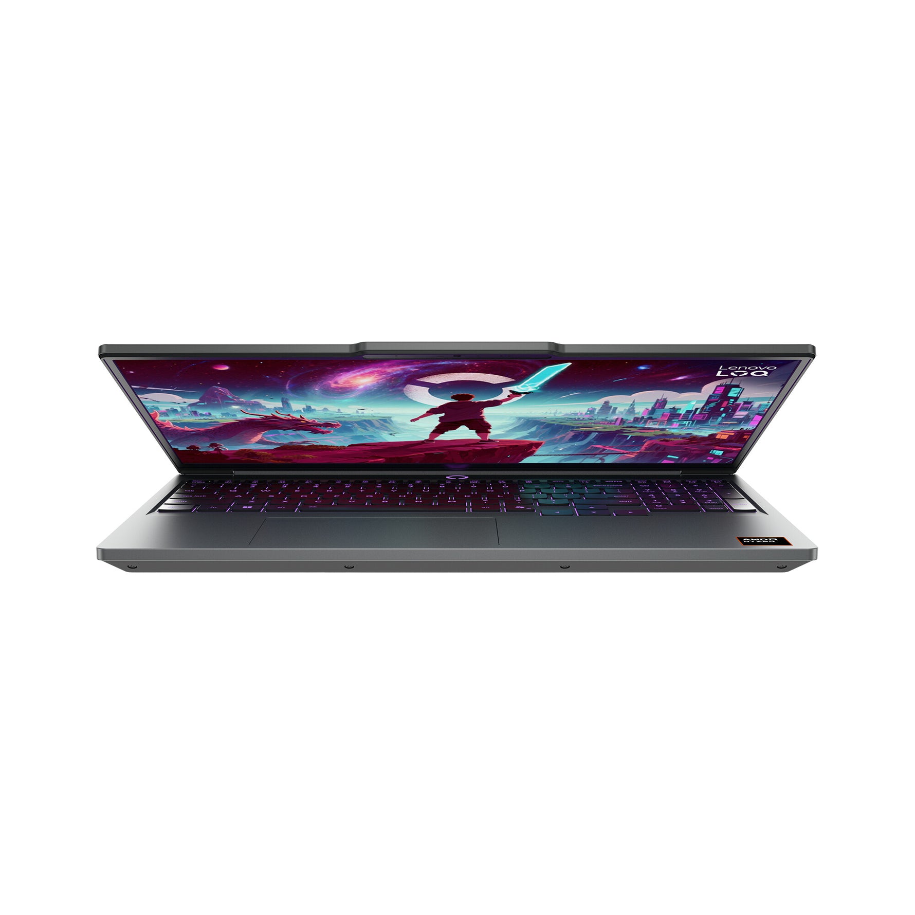 Lenovo LOQ 15AHP11 AMD Ryzen™ 7 250 Laptop 38,9 cm (15.3") WUXGA 16 GB DDR5-SDRAM 1 TB SSD NVIDIA GeForce RTX 5050 Wi-Fi 6 (802.11ax) Windows 11 Home Engels Grijs