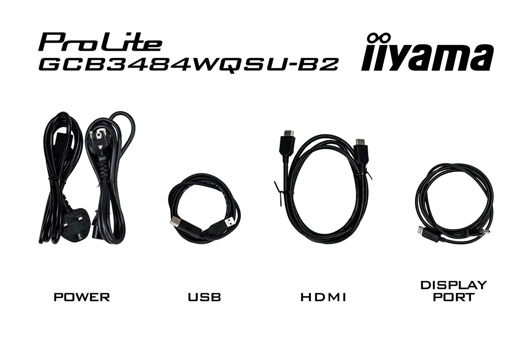 iiyama G-MASTER GCB3484WQSU-B2 34IN PRO-GAMING 0.4MS VA LCD 3440X144 computermonitor 86,4 cm (34") 3440 x 1440 Pixels UltraWide Quad HD Zwart