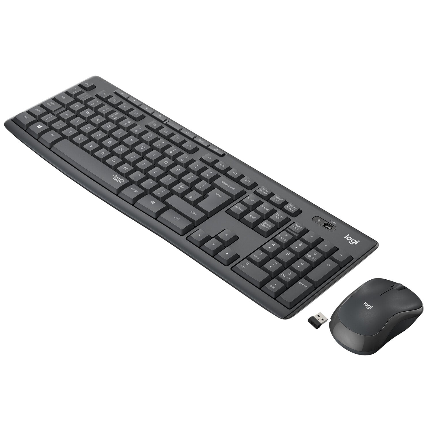Logitech MK295 Silent Wireless Combo GRAPHITE NLB