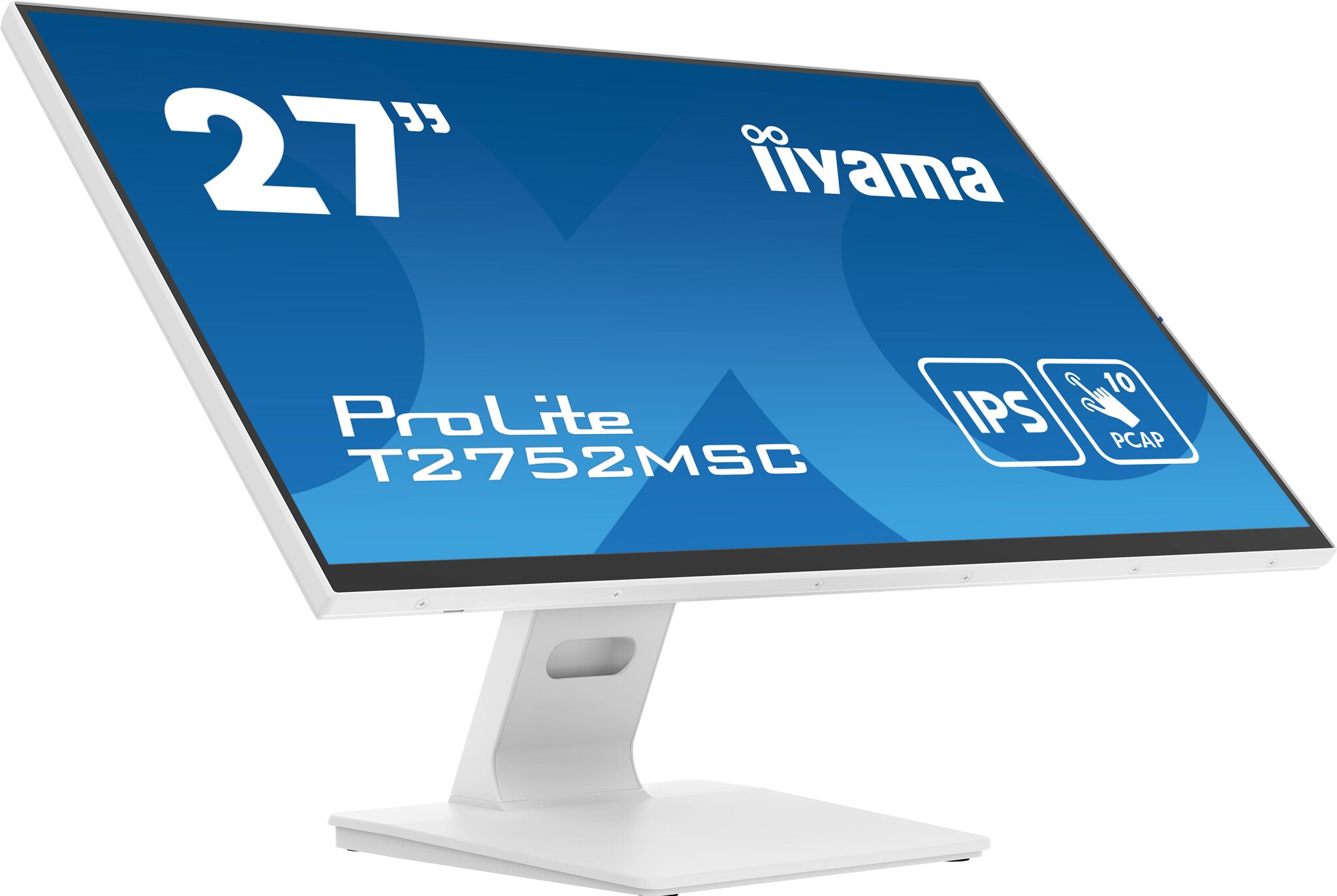 iiyama ProLite T2752MSC-W1 computer monitor 68,6 cm (27") 1920 x 1080 Pixels Full HD LED Touchscreen Wit