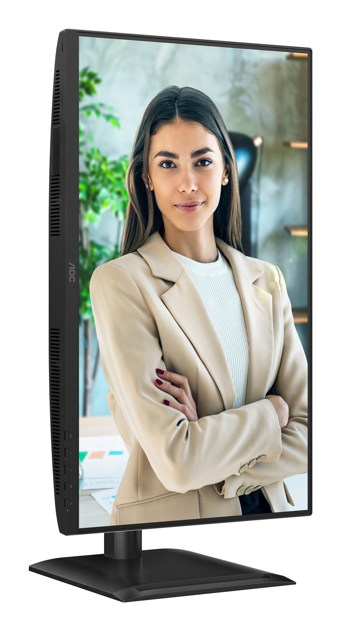 AOC 24P4CV computer monitor 60,5 cm (23.8") 1920 x 1080 Pixels Full HD LED Zwart