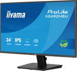 iiyama ProLite X2492HSU-B1 computer monitor 61 cm (24") 1920 x 1080 Pixels Full HD LED Zwart