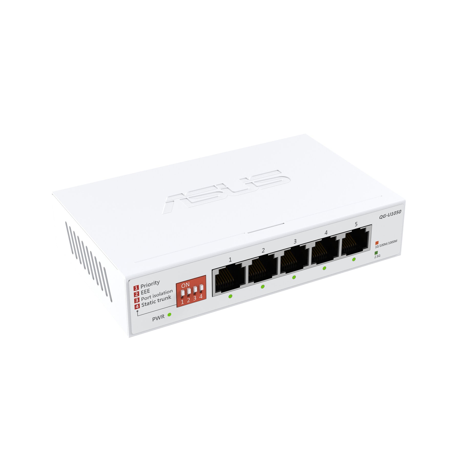ASUS QG-U1050 Unmanaged 2.5G Ethernet (100/1000/2500) Wit
