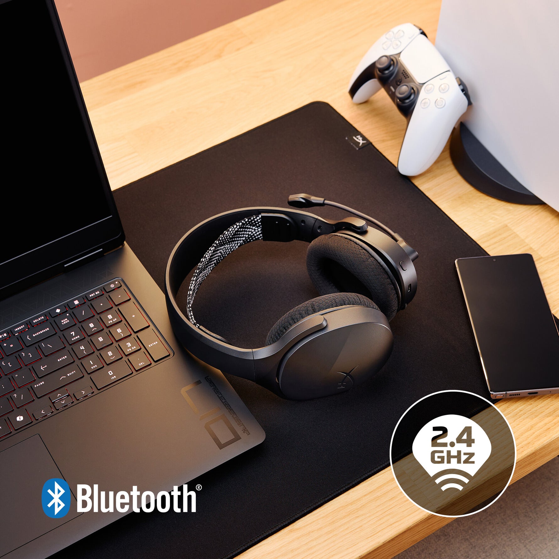 HyperX Cloud Jet - Wireless Gaming Headset (zwart)