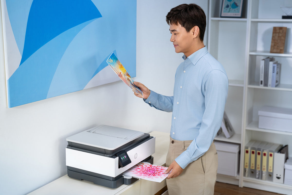 HP OfficeJet Pro Draadloos Kleur Printer, Instant Ink; Dubbelzijdig printen