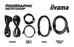iiyama PROGRAPHIC HB2701UHSNP-B1 computer monitor 68,6 cm (27") 3840 x 2160 Pixels 4K Ultra HD LCD Zwart