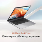 ASUS ExpertBook P1 PM1403CDA-S60200X AMD Ryzen™ 7 170 Laptop 35,6 cm (14") Full HD 16 GB DDR5-SDRAM 512 GB SSD Wi-Fi 6E (802.11ax) Windows 11 Pro Grijs QWERTY US International