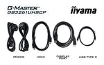 iiyama G-MASTER GB3261UHSCP-B1 computer monitor 80 cm (31.5") 3840 x 2160 Pixels 4K Ultra HD LED Zwart