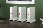 Mesh Set FRITZ! 4200 3-pack Edition Inter Dual-band (2.4 GHz / 5 GHz) Wi-Fi 6E (802.11ax) Rood, Wit 2x2/4x4