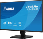 iiyama ProLite X2491HS-B1 computer monitor 60,5 cm (23.8") 1920 x 1080 Pixels Full HD LCD Zwart