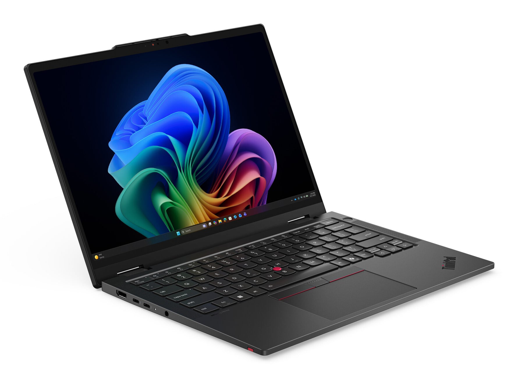 Lenovo ThinkPad T14s 2-in-1 Gen 2 Copilot+ PC Intel Core Ultra 7 355 Hybride (2-in-1) 35,6 cm (14") Touchscreen WUXGA 32 GB LPDDR5x-SDRAM 512 GB SSD Wi-Fi 7 (802.11be) Windows 11 Pro Zwart Engels