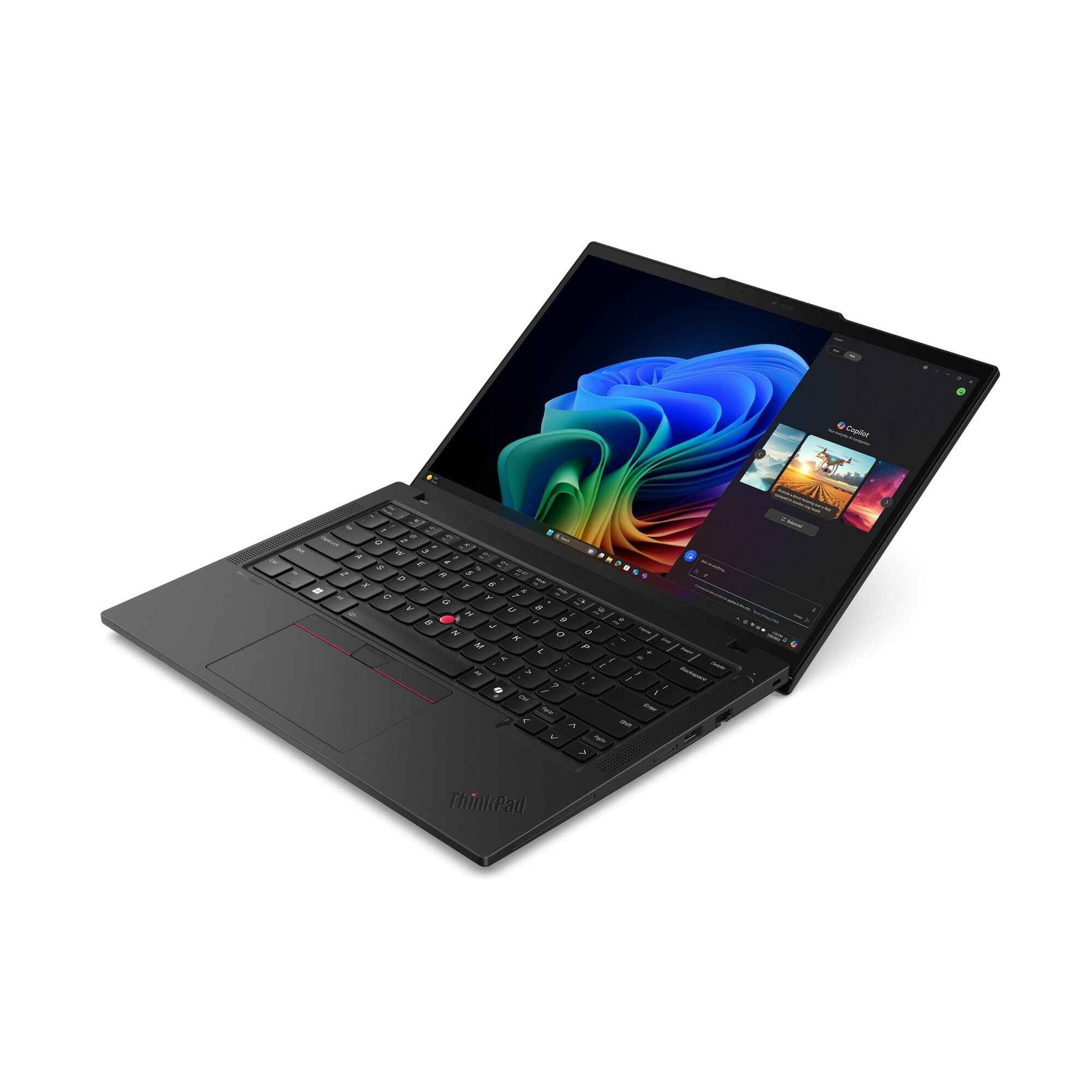 Lenovo ThinkPad T14 Gen 6 (AMD) Copilot+ PC AMD Ryzen AI 7 PRO 350 Laptop 35,6 cm (14") WUXGA 64 GB DDR5-SDRAM 1 TB SSD Wi-Fi 7 (802.11be) Windows 11 Pro Engels Zwart