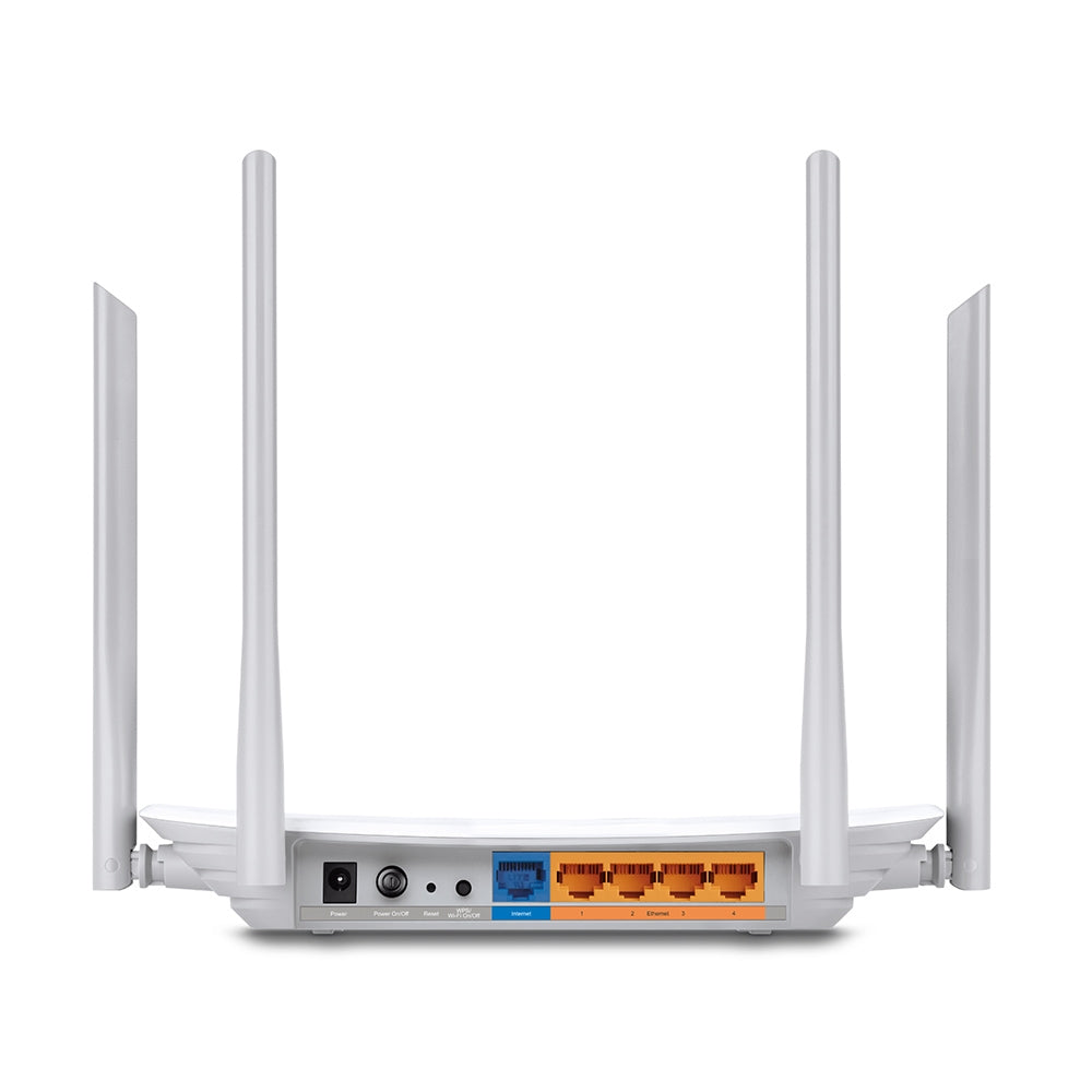TP-Link Archer C50 draadloze router Fast Ethernet Dual-band (2.4 GHz / 5 GHz) Zwart