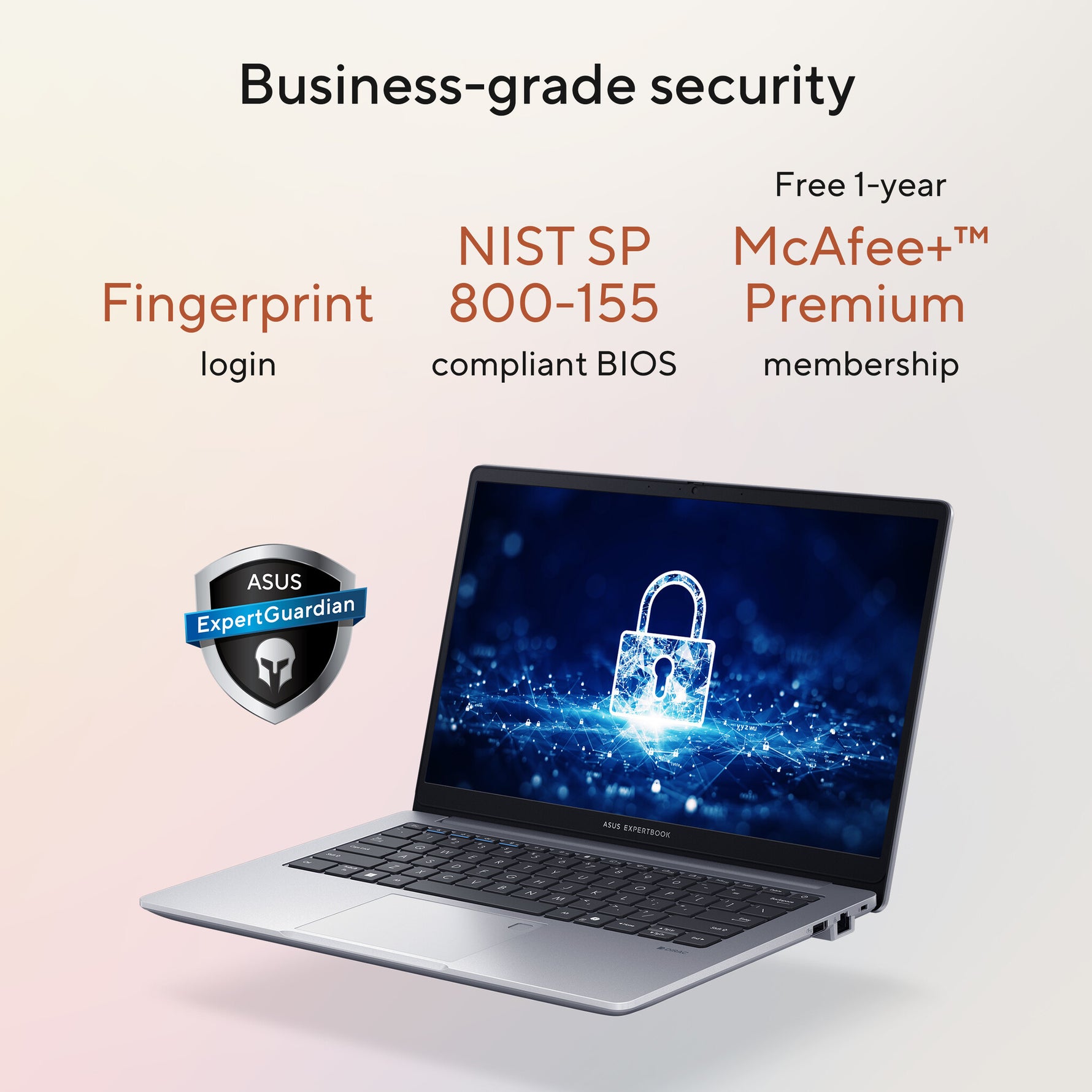 ASUS ExpertBook P1 PM1403CDA-S60200X AMD Ryzen™ 7 170 Laptop 35,6 cm (14") Full HD 16 GB DDR5-SDRAM 512 GB SSD Wi-Fi 6E (802.11ax) Windows 11 Pro Grijs QWERTY US International