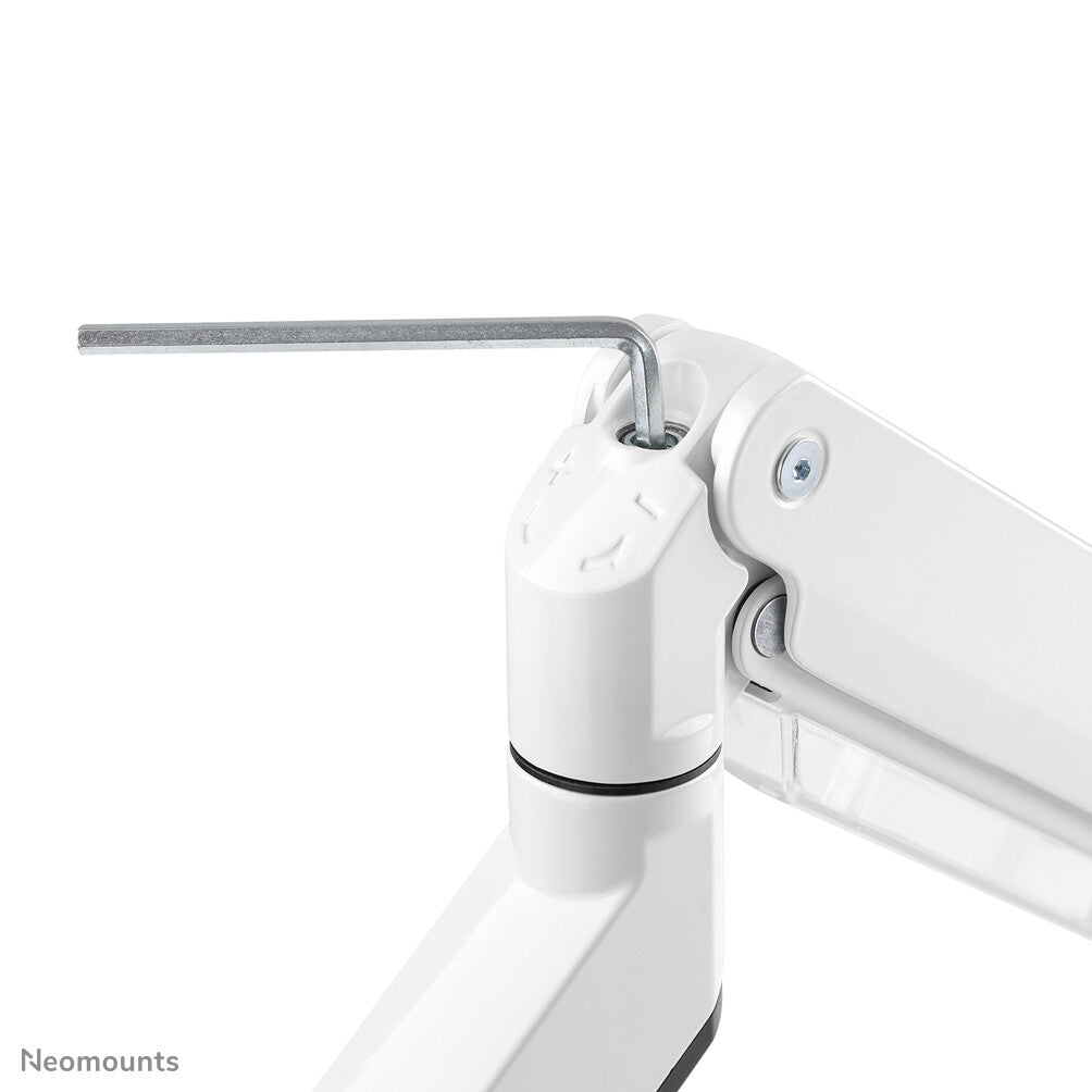 Neomounts NM-D775DXWHITE Monitorarm 10-32