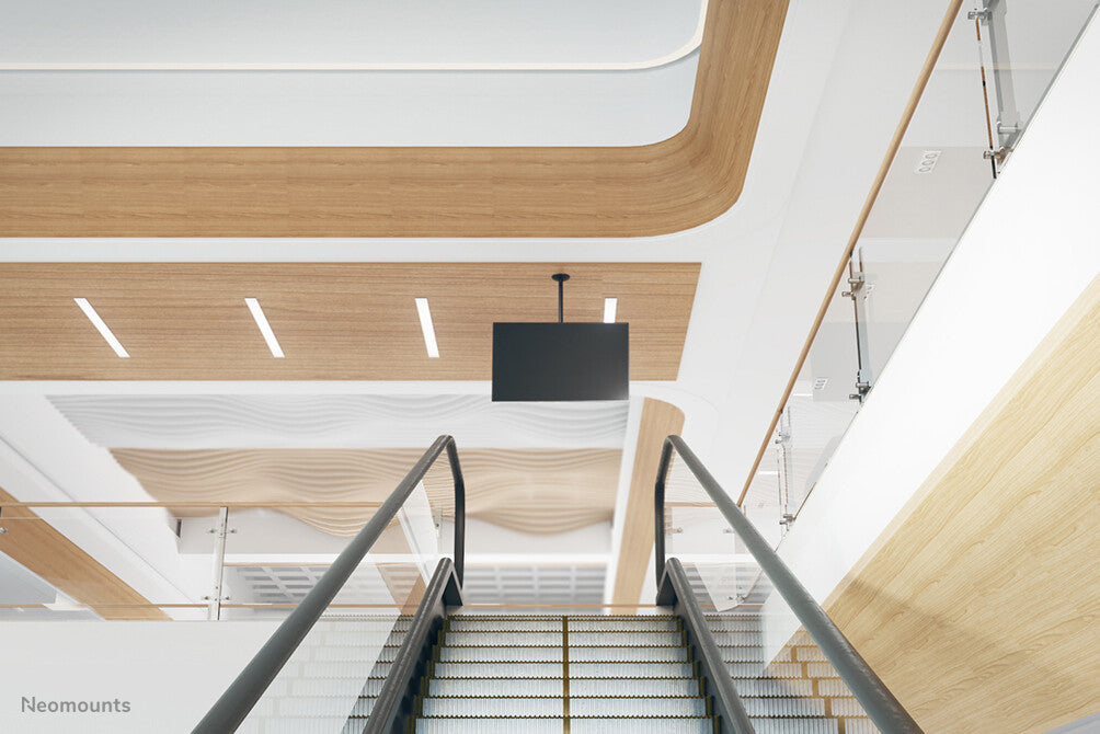 Neomounts FPMA-C050BLACK Monitor/TV-beugel plafond 10-30