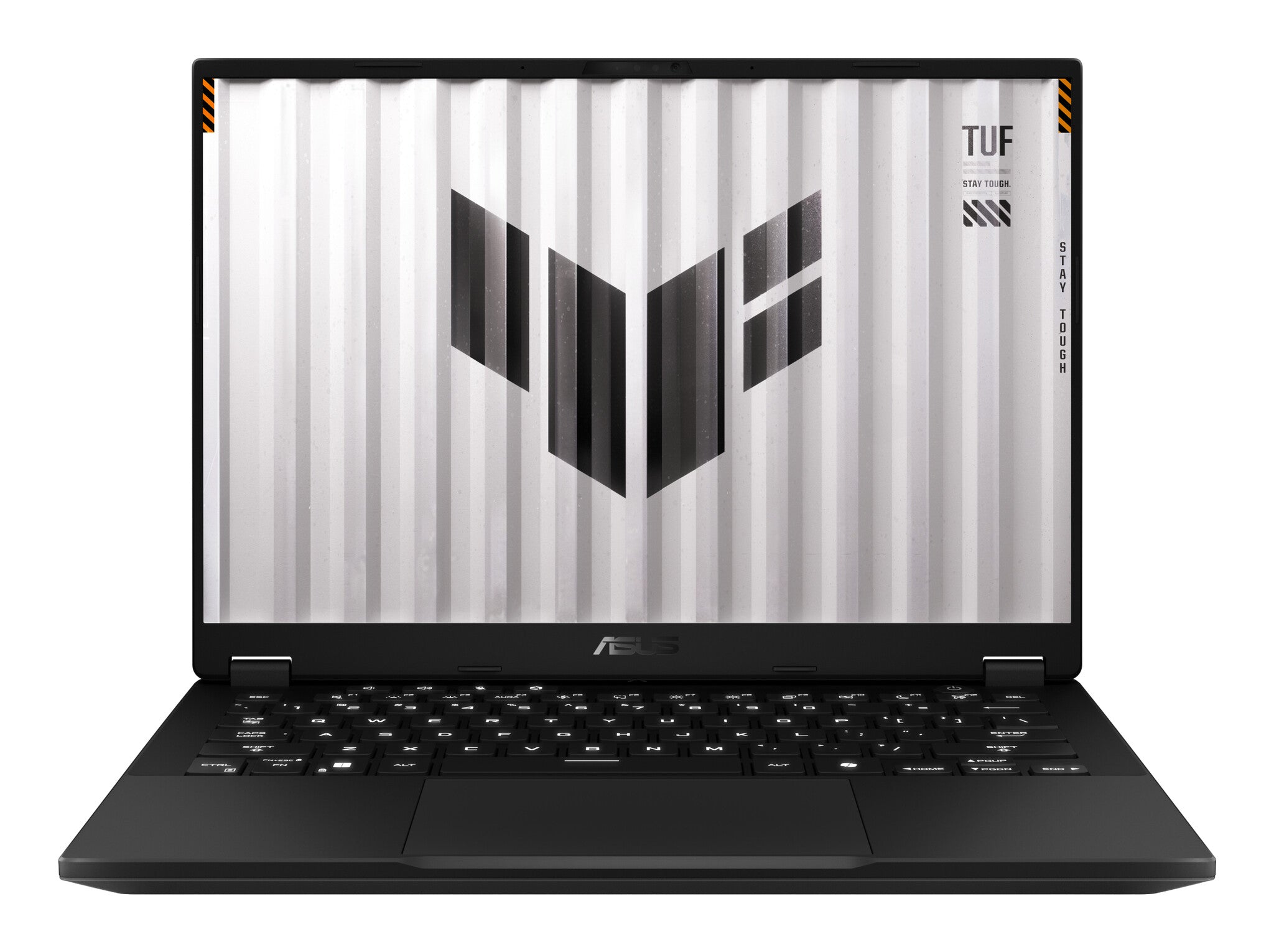 ASUS TUF Gaming A14 FA401KM-RG003W AMD Ryzen AI 7 350 Laptop 35,6 cm (14") 2.5K 16 GB LPDDR5x-SDRAM 1 TB SSD NVIDIA GeForce RTX 5060 Wi-Fi 6E (802.11ax) Windows 11 Home Nederlands Grijs