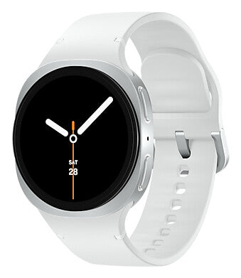 Samsung Galaxy Watch 8 3,3 cm (1.3") AMOLED 40 mm Digitaal 438 x 438 Pixels Touchscreen Zilver Wifi GPS