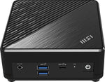 MSI Cubi N ADL-002BEU 0,69L maat pc Zwart N100