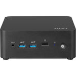 MSI Cubi NUC 1MG-001EU PC's/werkstation Intel Core 7 150U 16 GB DDR5-SDRAM 1 TB SSD Windows 11 Pro Mini PC Zwart