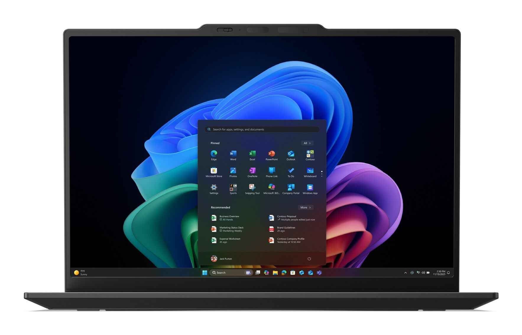 Lenovo ThinkPad X1 Carbon Gen 14 Aura Edition Copilot+ PC Intel Core Ultra 7 355 Laptop 35,6 cm (14") Touchscreen WUXGA 32 GB LPDDR5x-SDRAM 512 GB SSD Wi-Fi 7 (802.11be) Windows 11 Pro Engels Zwart