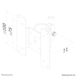 Neomounts THINCLIENT-05 Mini PC houder - max 10 kg - universeel