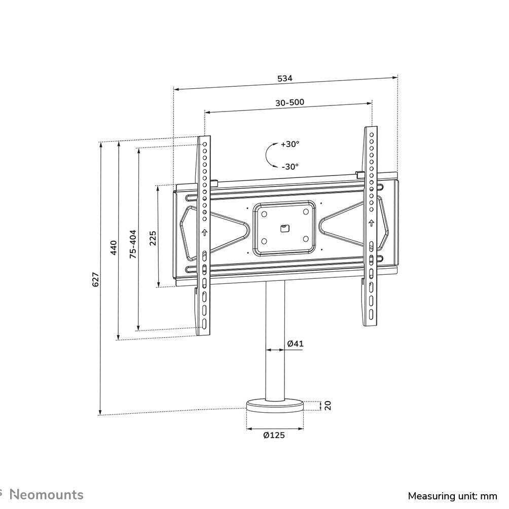 Neomounts DS42-430BL14 TV standaard 32-55