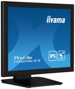 iiyama ProLite T1932MSC-B1S computer monitor 48,3 cm (19") 1280 x 1024 Pixels Full HD LED Touchscreen Tafelblad Zwart