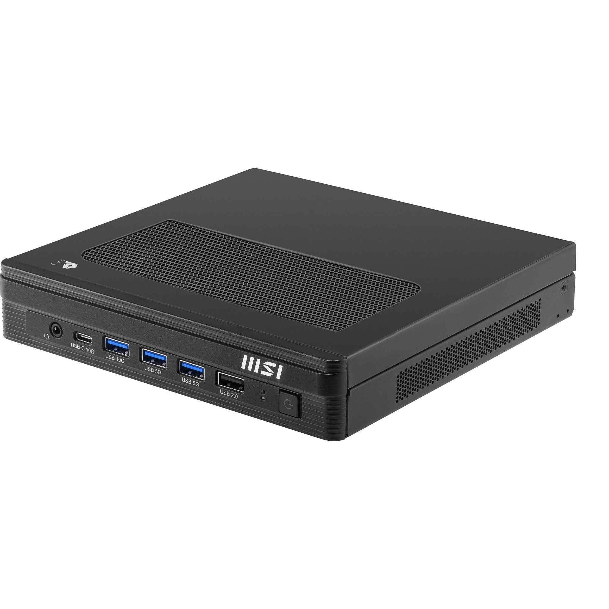 MSI PRO DP10 A14MG-003BEU PC's/werkstation Intel® Pentium® Gold G7400 1,1L maat pc Mini PC barebone Zwart