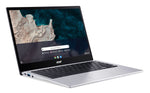 Acer Chromebook CP513-1HL-S1YN Snapdragon 7c 33,8 cm (13.3") Touchscreen Full HD 8 GB LPDDR4x-SDRAM 128 GB eMMC Wi-Fi 5 (802.11ac) ChromeOS voor ondernemingen Zilver